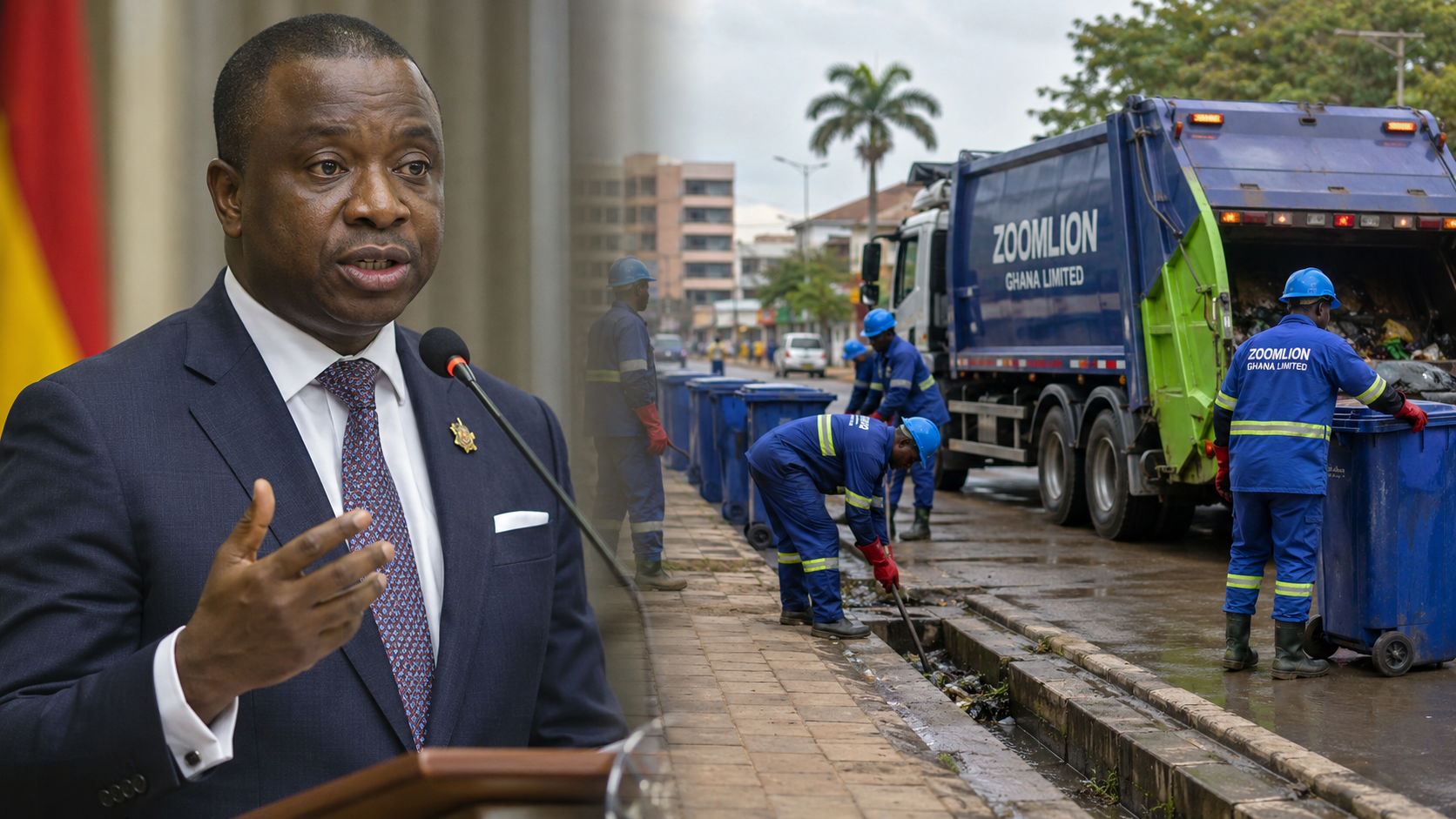 Titus Glover Says Cancellation of Zoomlion Contract Has Worsened Accra Flooding