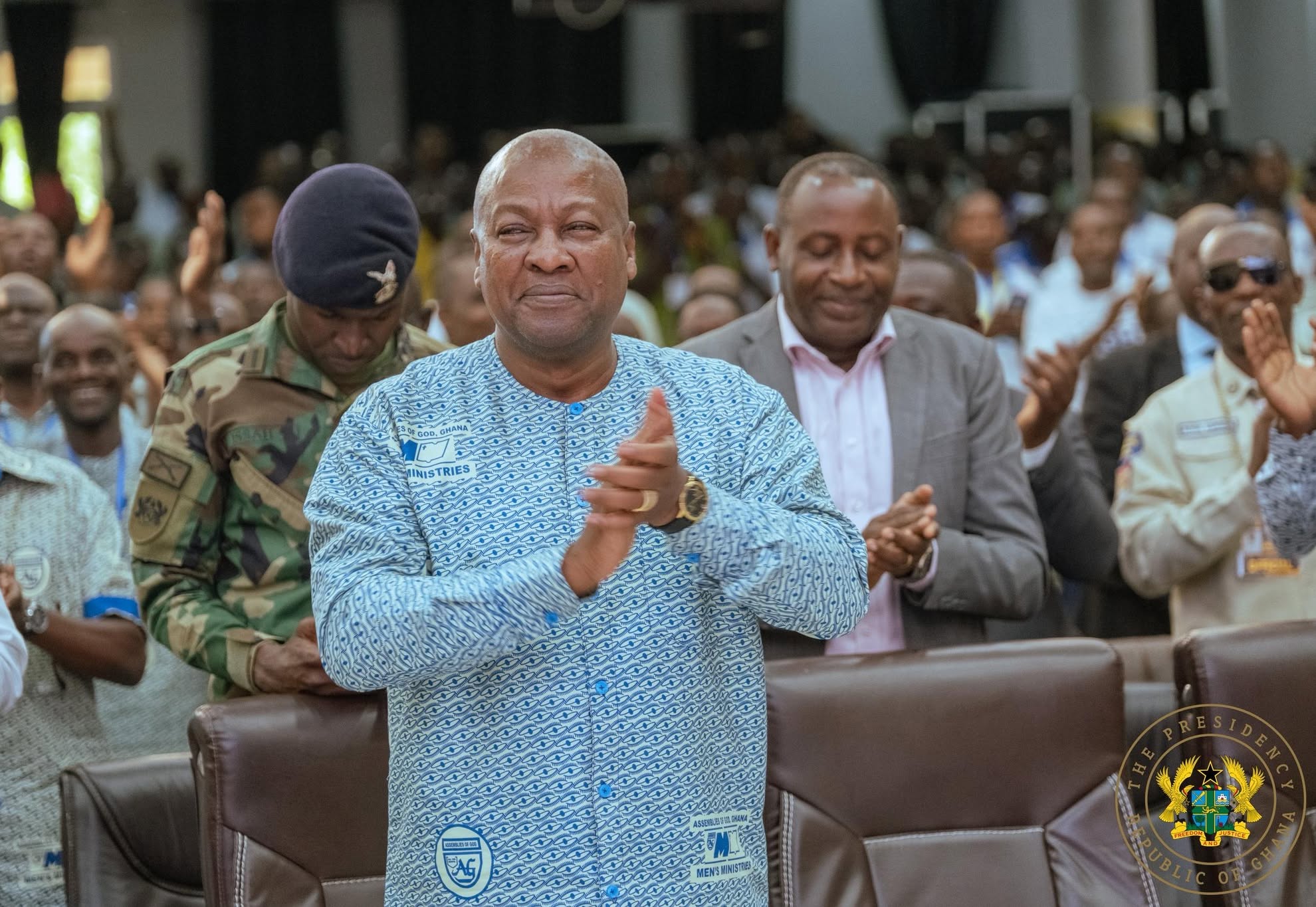 Your character reflects your faith — Mahama tells Assemblies of God Men’s Ministry